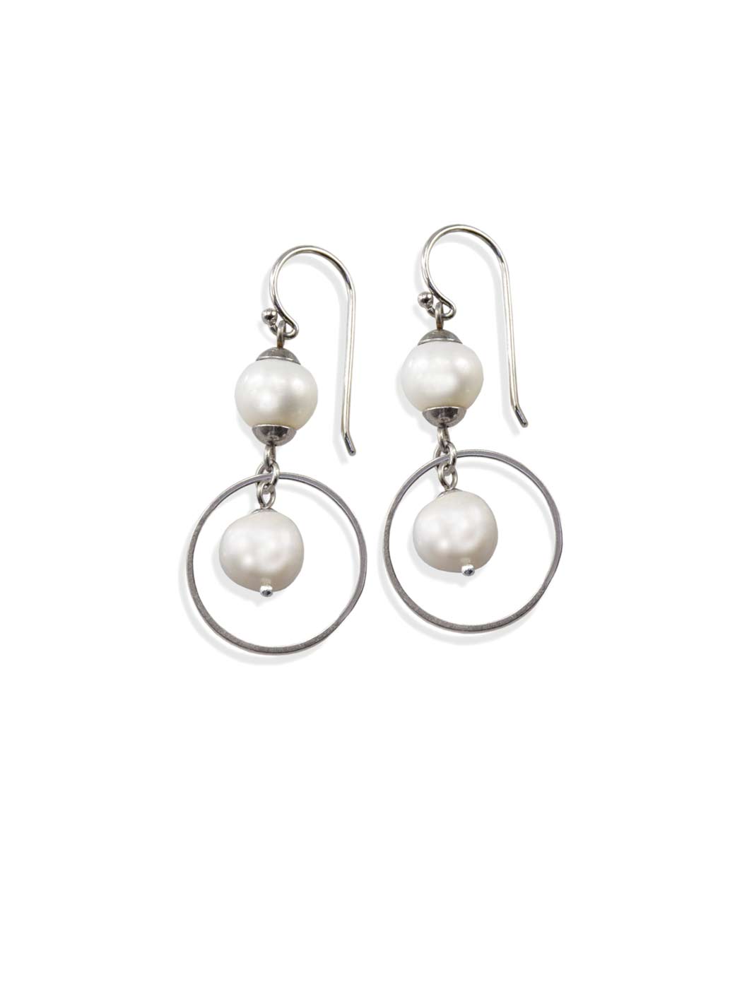 Earrings Circles & Pearls - Proud Pearls® - official website Australia