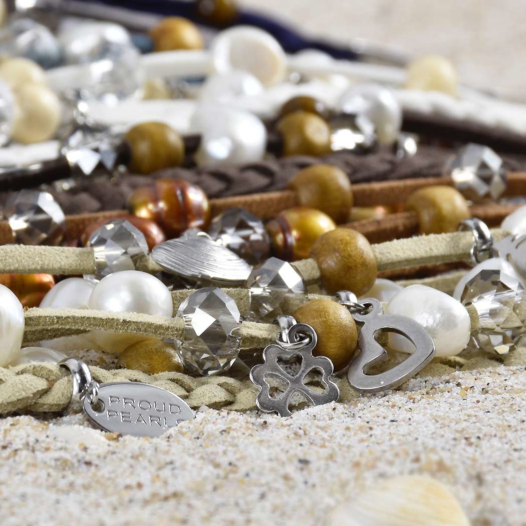 Proud Pearls new collection Bohemian vegan suede