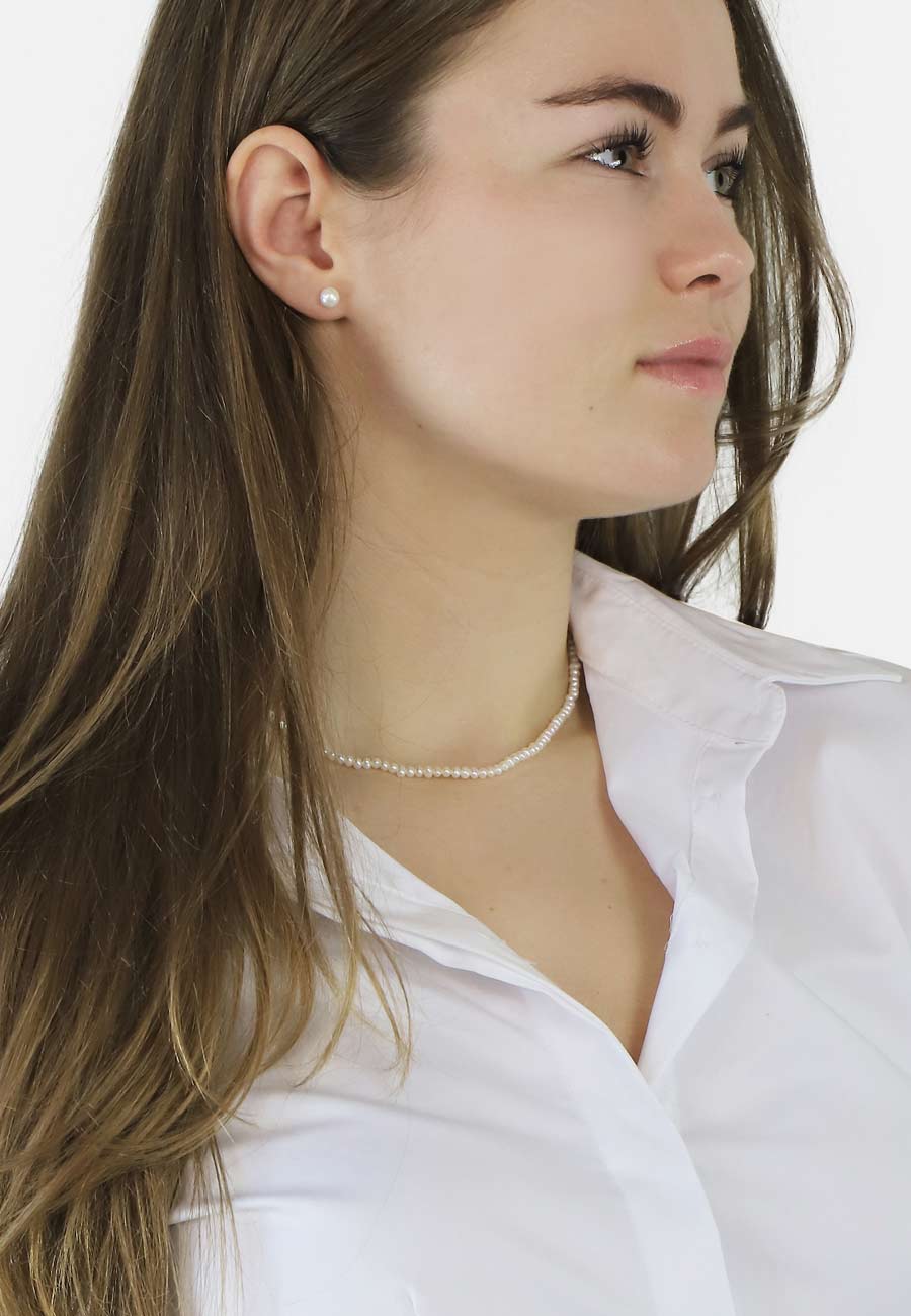 Toepassen arm Midden Parelketting met kleine parels | Proud Pearls® ⚪⚪⚪⚪⚪ official website The  Netherlands ❤️