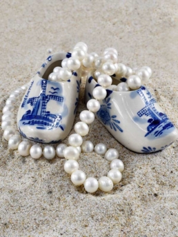 PROUD PEARLS | Delfts blauw | parelketting | souvenir | relatiegeschenk