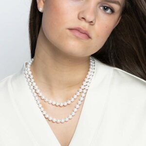 Proud Pearls parelkettingen Maxima tweesnoer