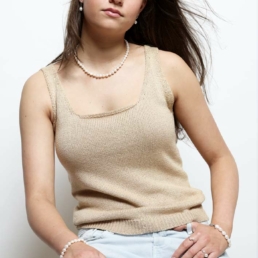 Proud Pearls handgeknoopte barok parelketting met unieke zoetwaterparels