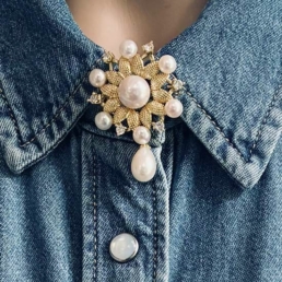 Proud Pearls Brooches Crystals & Pearls