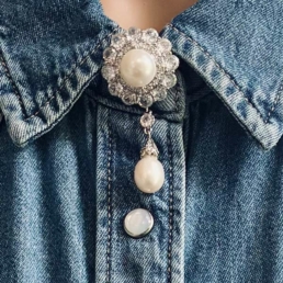 Proud Pearls Brooches Crystals & Pearls