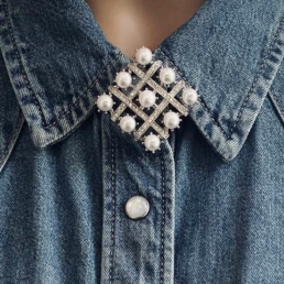 Proud Pearls Brooches Crystals & Pearls